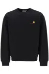 Carhartt American Script Crewneck Sweatshirt In Black