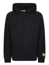 Carhartt Felpa Hooded Chase Black In Black