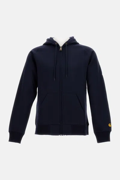 Carhartt Sweatshirt With Zip In Black