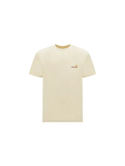 Carhartt T-shirt In Bianco