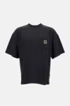 Carhartt Hudson Pocket Short-sleeved T-shirt In Black