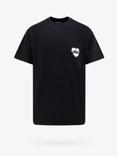 Carhartt T-shirt In Black,white