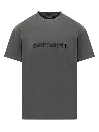Carhartt Cotton T-shirt In Grey