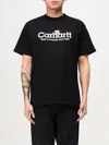 Carhartt Label Script Print T-shirt In Schwarz