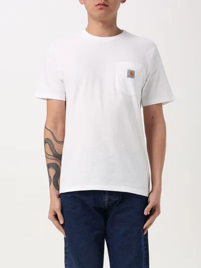 CARHARTT T-SHIRT CARHARTT WIP MEN COLOR WHITE,421080001