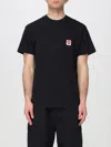 Carhartt Man T-shirt Midnight Blue Size Xl Cotton In Black