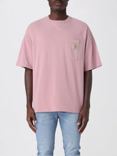 CARHARTT T-SHIRT CARHARTT WIP MEN COLOR BEIGE,433821022