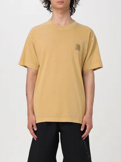 Carhartt T-shirt  Wip Men Color Beige