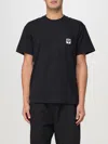 Carhartt Organic Cotton T-shirt With Iconic Patch In Black 1