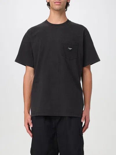 Carhartt T-shirt  Wip Men Color Black