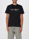 Carhartt Solar Chrome Script T-shirt In Black
