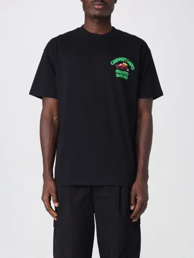CARHARTT T-SHIRT CARHARTT WIP MEN COLOR BLACK,433824002
