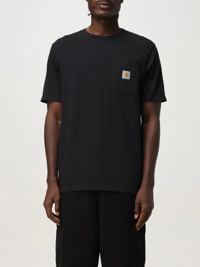 CARHARTT T-SHIRT CARHARTT WIP MEN COLOR BLACK,433819002