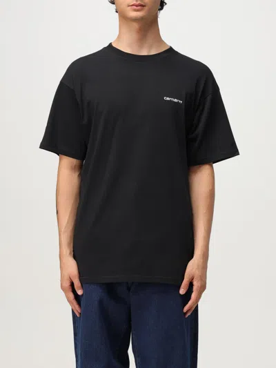 CARHARTT T-SHIRT CARHARTT WIP MEN COLOR BLACK,433820002