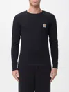 Carhartt T-shirt  Wip Men Color Black