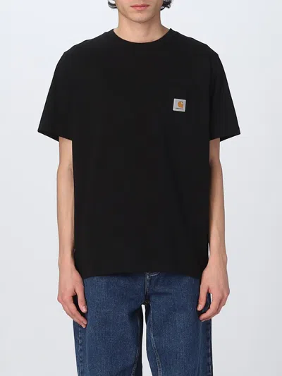 CARHARTT T-SHIRT CARHARTT WIP MEN COLOR BLACK,379288002