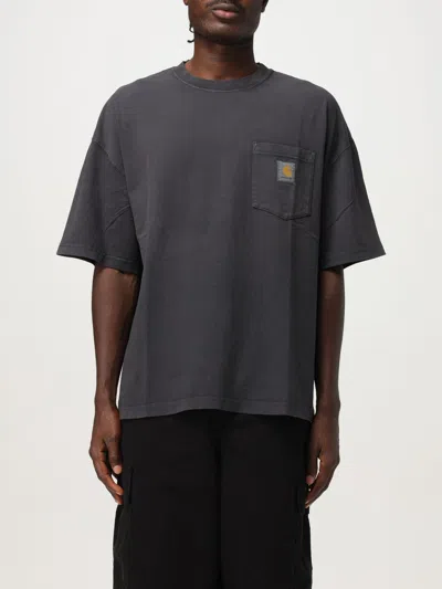 CARHARTT T-SHIRT CARHARTT WIP MEN COLOR BLACK,433821002