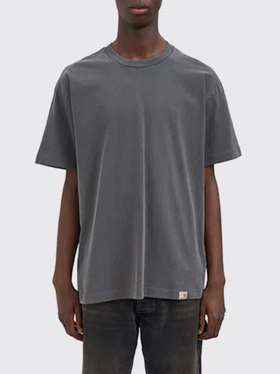 Carhartt T-shirt  Wip Men Color Black In Gray