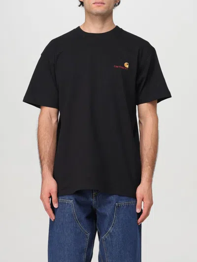 CARHARTT T-SHIRT CARHARTT WIP MEN COLOR BLACK,F74831002
