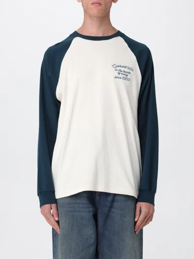 Carhartt T-shirt  Wip Men Color Blue