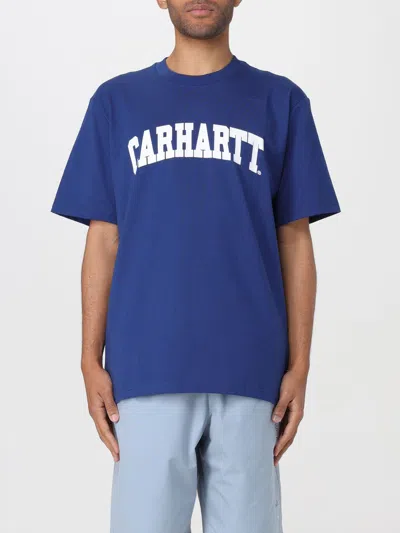 Carhartt T-shirt  Wip Men Colour Blue
