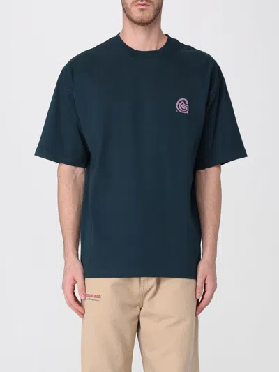 Carhartt T-shirt  Wip Men Color Blue In Green