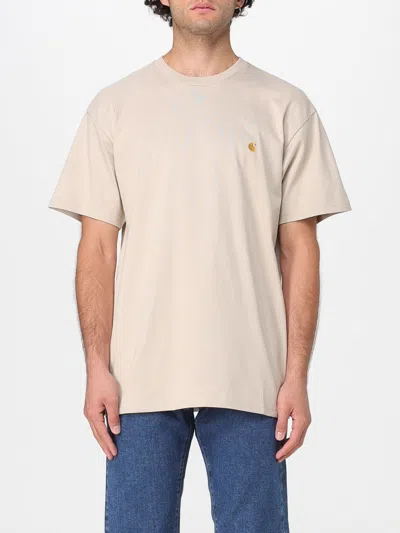 CARHARTT T-SHIRT CARHARTT WIP MEN COLOR GOLD,433818047