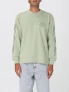 Carhartt Terrestrial Long-sleeve Graphic-print T-shirt In Gold
