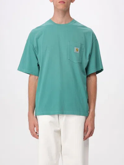 CARHARTT T-SHIRT CARHARTT WIP MEN COLOR GREEN,433821012