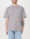 Carhartt Wip T-shirts And Polos Grey In Grey