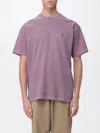 Carhartt T-shirt  Wip Men Color Lilac In Purple