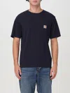 CARHARTT T-SHIRT CARHARTT WIP MEN COLOR NAVY,415376045