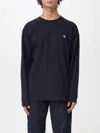 Carhartt T-shirt  Wip Men Color Navy In Blue
