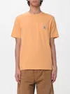 Carhartt T-shirt Men  Wip In Orange
