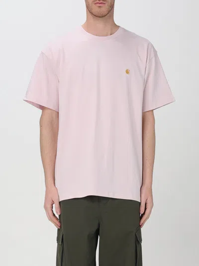 CARHARTT T-SHIRT CARHARTT WIP MEN COLOR PINK,421079010