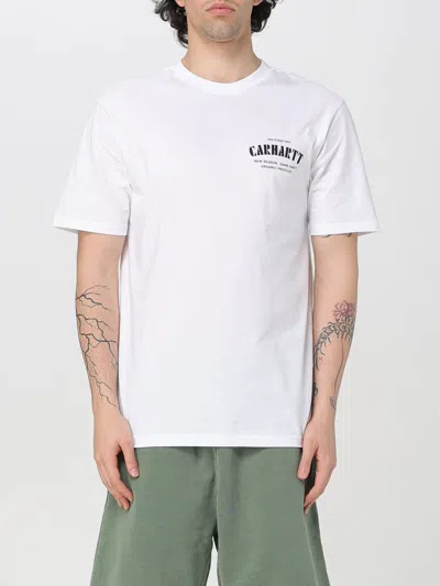CARHARTT T-SHIRT CARHARTT WIP MEN COLOR WHITE,421093001