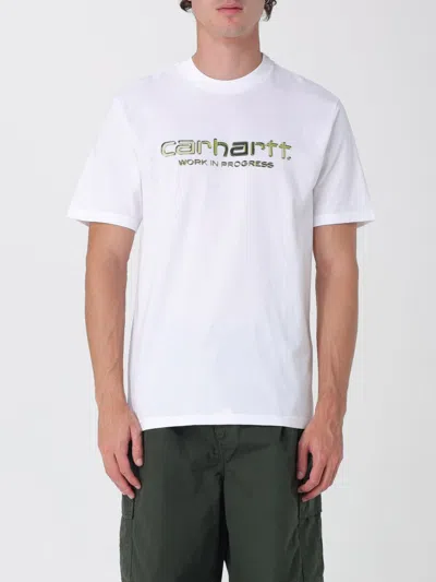 CARHARTT T-SHIRT CARHARTT WIP MEN COLOR WHITE,H19749001