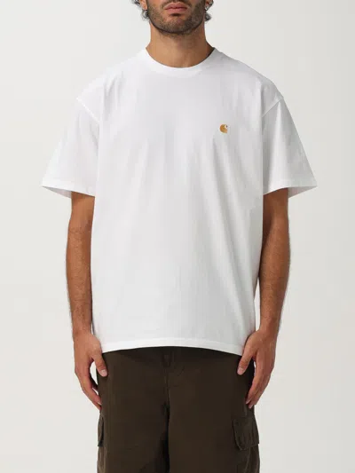 CARHARTT T-SHIRT CARHARTT WIP MEN COLOR WHITE,433860001