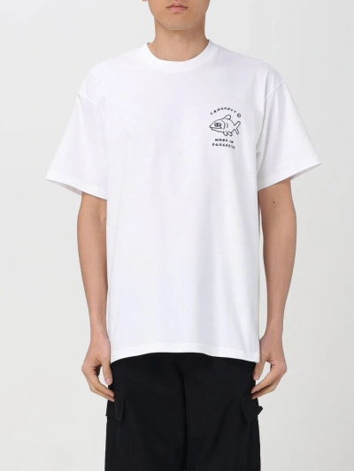 Carhartt T-shirt  Wip Men Color White In White