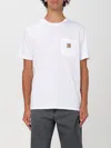 Carhartt Cotton T-shirt With Logo Patch In White