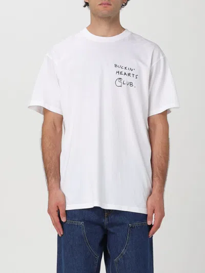 Carhartt T-shirt Crew-neck Short Sleeve In Weiss