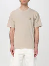 Carhartt Mens Fleur De Sel Nelson Crewneck Cotton-jersey T-shirt In Natural