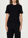 Carhartt T-shirt  Wip Woman Color Black