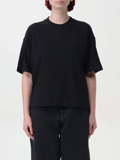 Carhartt T-shirt  Wip Woman Color Black