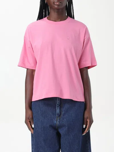 Carhartt T-shirt  Wip Woman Color Pink