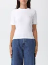 Carhartt T-shirt  Wip Woman Color White In White