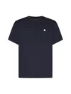 Carhartt T-shirt In Dark Navy White