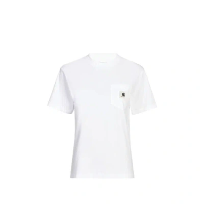 Carhartt T-shirt En Coton In White