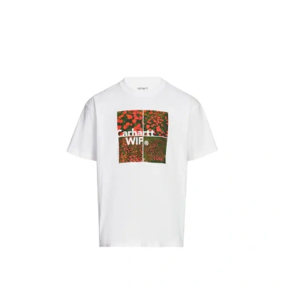 Carhartt Valley Graphic T-shirt In White