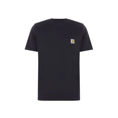 Carhartt S/s Pocket T-shirt In Black